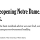 Illustration for article titled Like so many others, Notre Dame President Father Jenkins flouted COVID-19 until he got it
